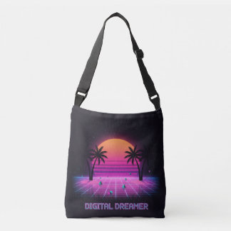 Digital Dreamer Eco-Friendly-Tasche | Ästhetik-Tas Tragetaschen Mit Langen Trägern