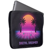 Digital Dreamer Laptop-Hülle mit Polsterung Laptopschutzhülle (Vorne Rechts)