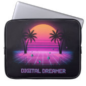 Digital Dreamer Padded Laptop Sleeve (Vorderseite)