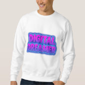 Digital Dreamer Y2K Neon T - Shirt | Cybercore-Str (Vorderseite)