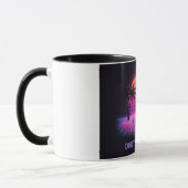 Digital Dreamer Zweifarben-Kaffeetasse Tasse (Links)