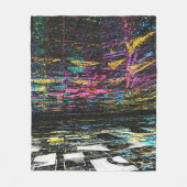 Digital Dreams of Color Fleecedecke (Vorderseite)