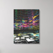 Digital Dreams of Color Leinwanddruck (Vorderseite)