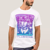 Digital Dreamscape Influencer Tee (Vorderseite)
