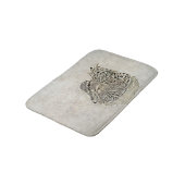 Digital Duck Art Badematte (Schrägansicht)