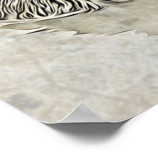 Digital Duck Art Poster (Ecke)