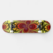 Digital-Entwurfs-Kunst-GoldSchmutz-Rost Skateboard (Horizontal)