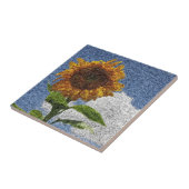Digital-Expressionismus: Sonnenblume Fliese (Seite)