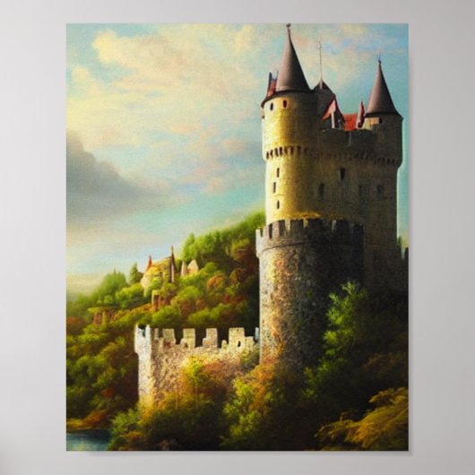 Digital Fantasy Art Poster #10 (Vorne)