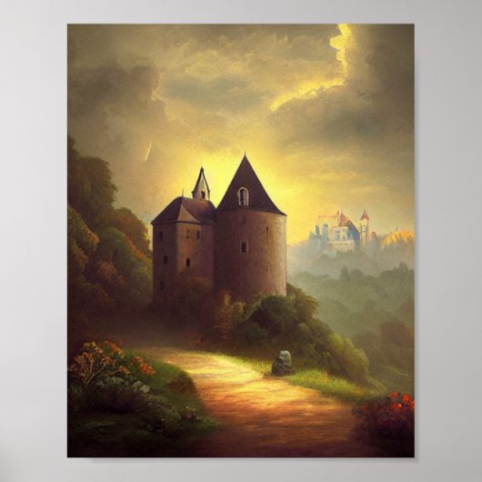 Digital Fantasy Art Poster #11 (Vorne)