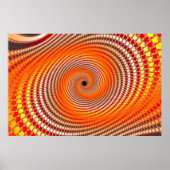 Digital Flare - Fraktal Poster (Vorne)