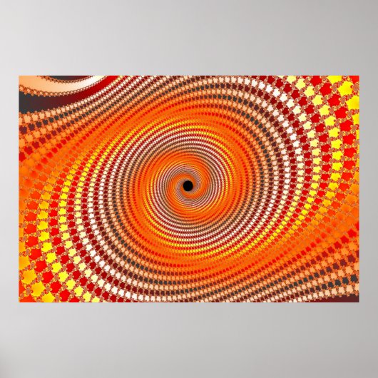 Digital Flare - Fraktal Poster (Vorne)