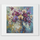 Digital Floral Composition Geschenkpapier (Flach)