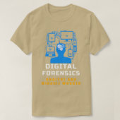 Digital Forensic Analyst T-Shirt (Design vorne)