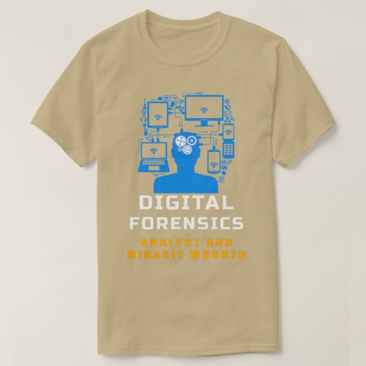 Digital Forensic Analyst T-Shirt (Design vorne)