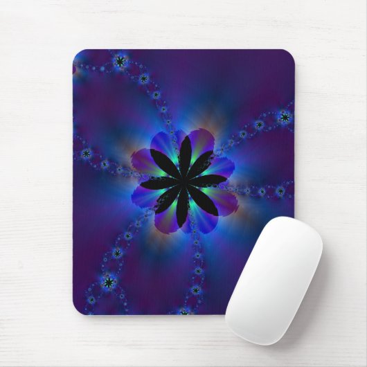 Digital-Fraktal-Kunst Mousepad (Mit Mouse)
