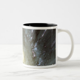 Digital geänderte Galaxie Zweifarbige Tasse