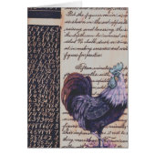 Digital geänderte Huhn-Collage (Vorne)