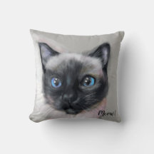 Digital gemalte Katze. Meau!