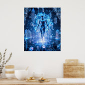 Digital Genesis: The Birth of Virtual Humanity Poster (Küche)