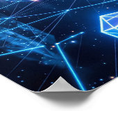 Digital Genesis: The Birth of Virtual Humanity Poster (Ecke)