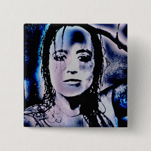 Digital Girl Button