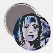 Digital Girl Magnet (Vorderseite/Rückseite)