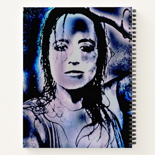 Digital Girl Notizblock (Rückseite)