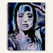 Digital Girl Notizblock (Vorderseite)