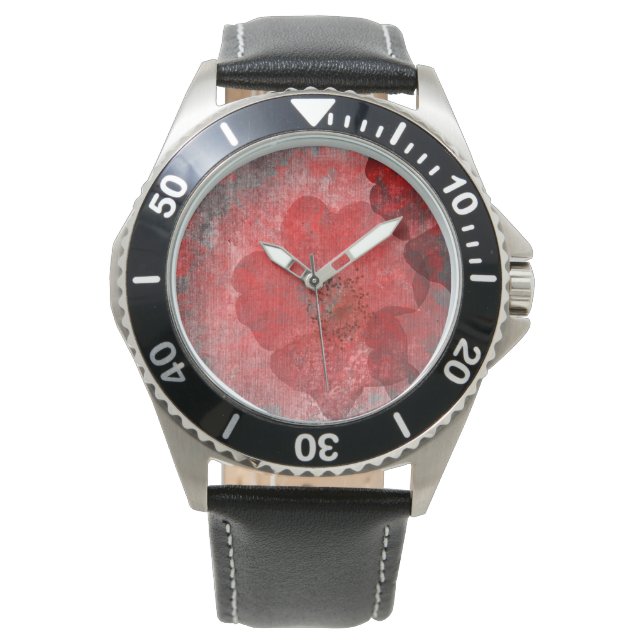 Digital Graphic Art Design Armbanduhr (Vorderseite)