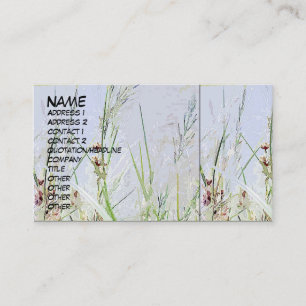 Digital-Gras-Visitenkarte Visitenkarte