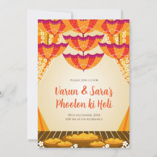 Digital Haldi Einladungen & Digital Haldi lädt ein