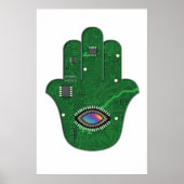 Digital Hamsa Poster (Vorne)