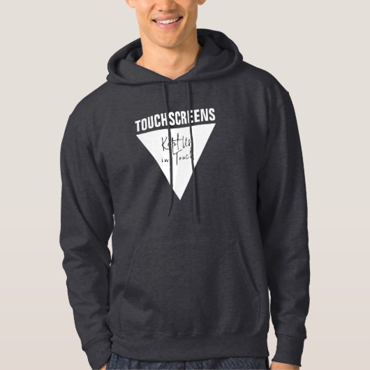 Digital Heartbeat Hoodie (Vorderseite)