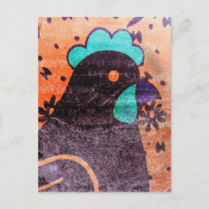 Digital Hen Postkarte