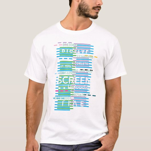 "Digital" Herren T-Shirt (Vorderseite)