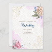 Digital Hindu Hochzeit Einladung Indische Hochzeit (Vorderseite)