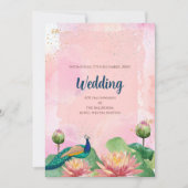 Digital Hindu Hochzeit Einladung Indische Hochzeit (Vorderseite)