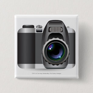 Digital-Illustration der Digitalkamera Button