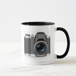 Digital-Illustration der Digitalkamera Tasse