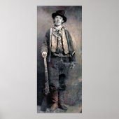 Digital Impressionist BILLY the KID Poster (Vorne)