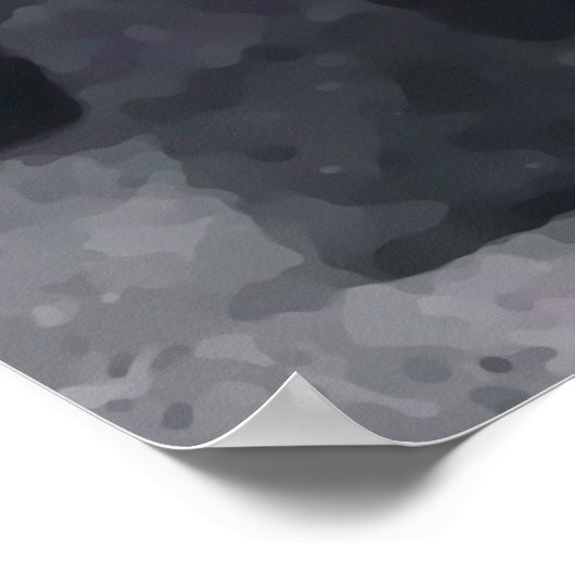 Digital Impressionist BILLY the KID Poster (Ecke)