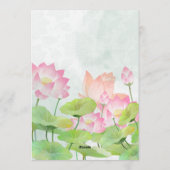 Digital Indian Wedding Mehendi Ceremony Invitation Einladung (Rückseite)