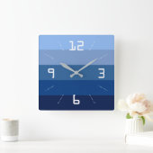 Digital-Jeans Quadratische Wanduhr (Zuhause)