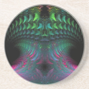 Digital Jellyfish Untersetzer