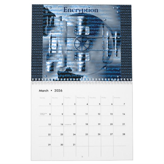 Digital Kalender (Mär 2026)