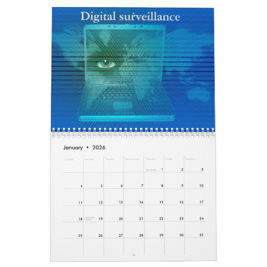 Digital Kalender (Jan 2026)