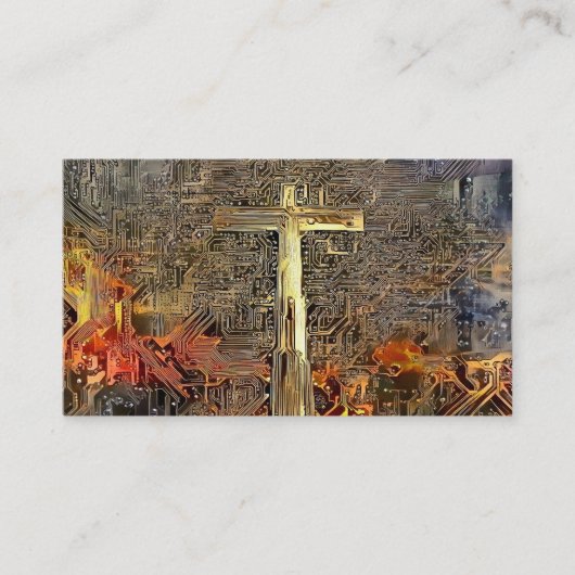 Digital-Kreuz Visitenkarte (Vorderseite)