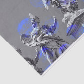 Digital-Kunst Bürstenanschläge der Skulpturen der Seidenpapier (Ausschnitt)