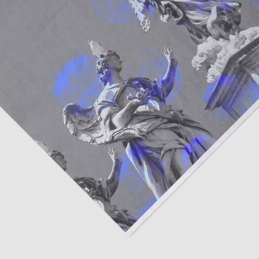 Digital-Kunst Bürstenanschläge der Skulpturen der Seidenpapier (Ausschnitt)